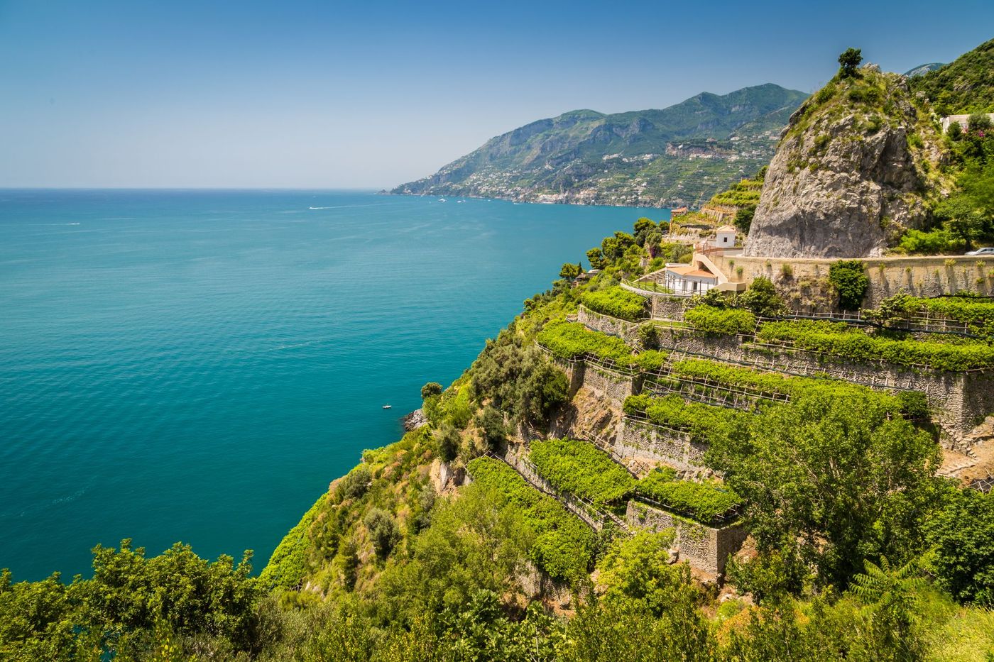 Panoramic view of famous Amalfi Coast with vineyards and Gulf of Salerno.jpg